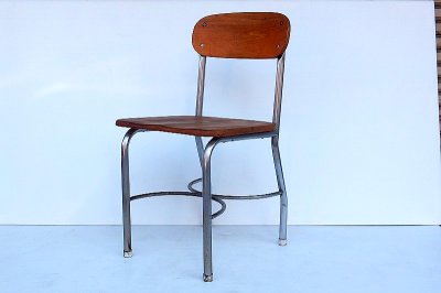 画像1: Metal chair SC-015