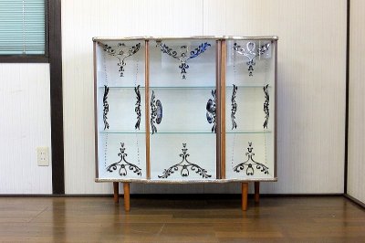 画像1: Glass cabinet SS-007