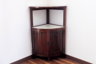 画像1: Corner cabinet  SS-060