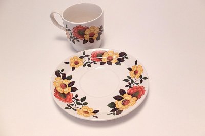 画像1: Cup & saucer  SK-008