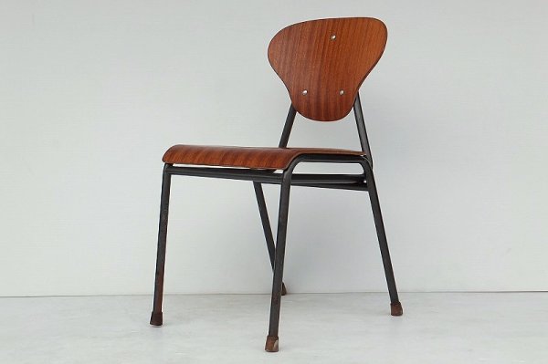 画像1: Stacking chair  SC-041 (1)