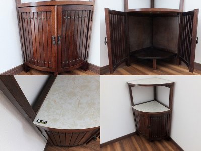 画像3: Corner cabinet  SS-060