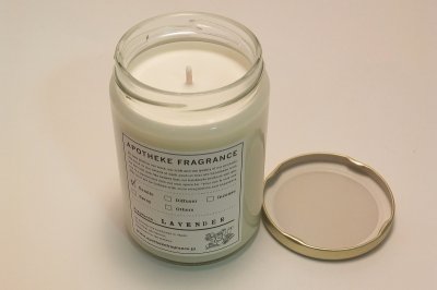 画像1: GLASS JAR CANDLE