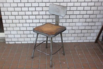 画像1: Metal chair SC-068
